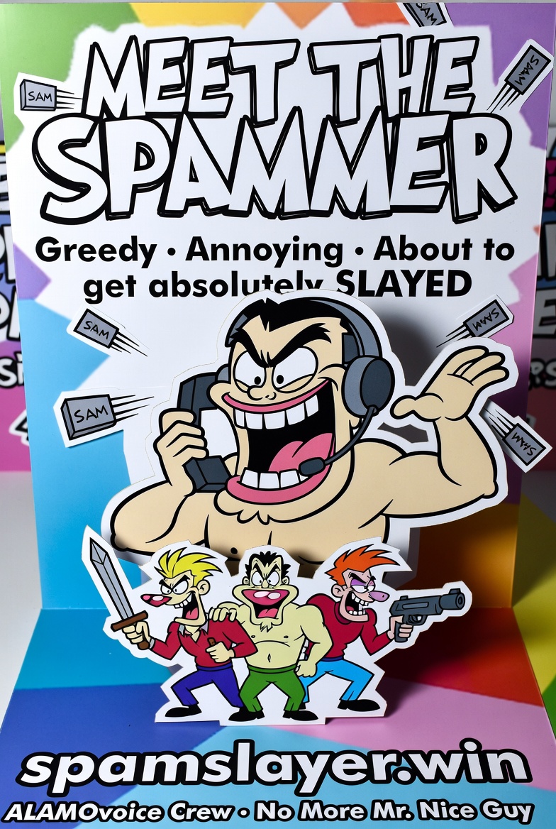 Meet the Spammer — comic cover